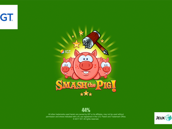 machine à sous Smash the Pig écran 1