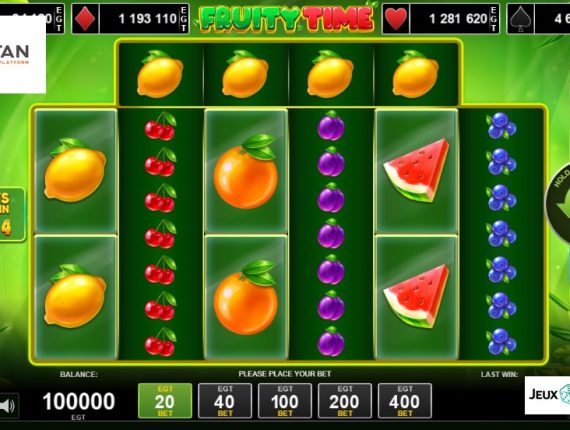 machine à sous Get Fruity écran 1