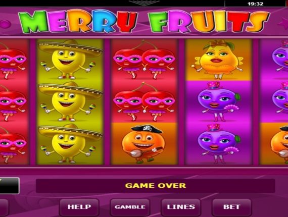 machine à sous Merry Fruits écran 2