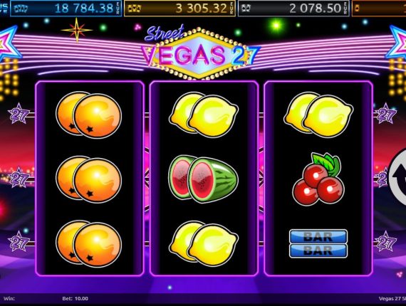 machine à sous Vegas 27 écran 2